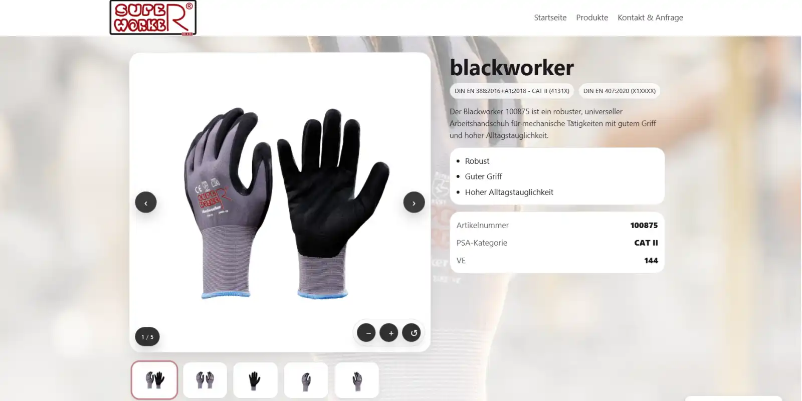 SUPER WORKER® Produktdetail